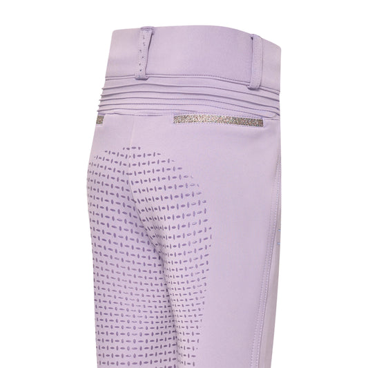 Imperial Riding Ridtights Junior, IRHComfi Sparks summer FullGrip, Lavendel