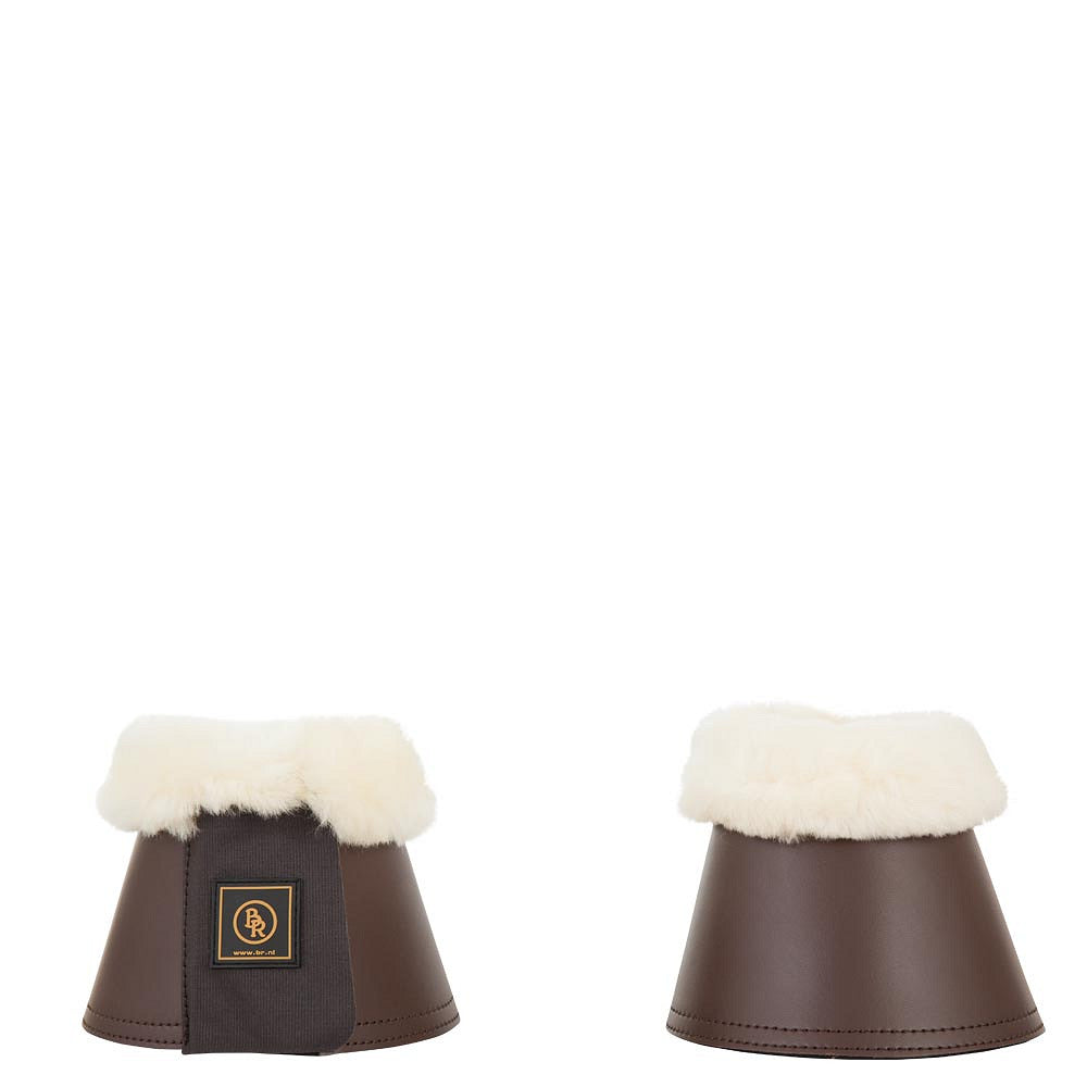 BR Sheepskin Boots med fårskinn, Brun