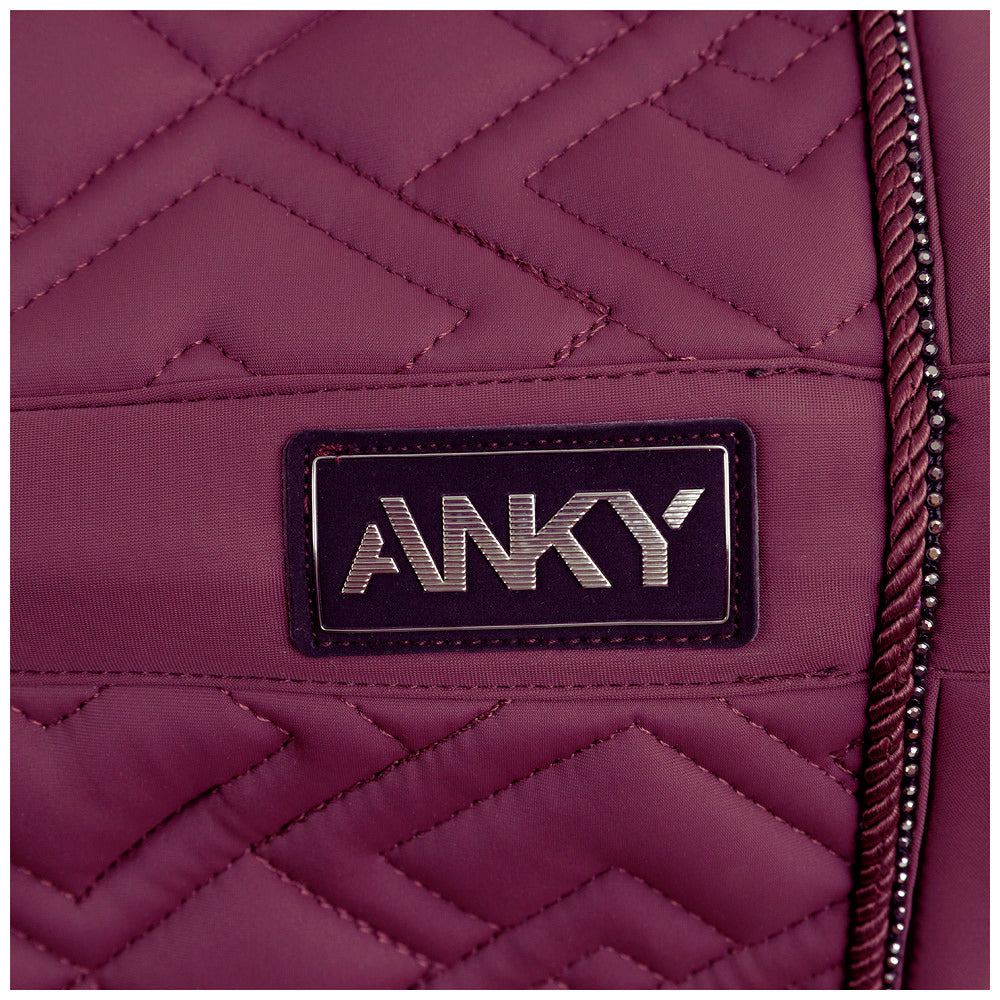 ANKY® Dressyrschabrak Professional Pad 3C, Vinröd