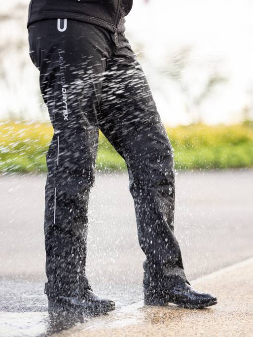 LeMieux DryTex Stormwear Vattentäta överdragsbyxor Unisex, Svart – bild 4
