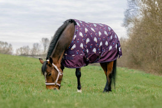 EQUITHÈME Utetäcke "Unicorn", 220g, 600D