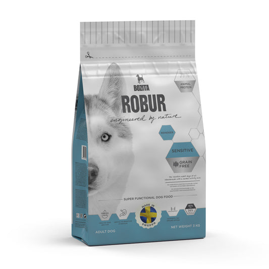 Bozita Robur Sensitive Grain Free Reindeer Hundfoder 3kg