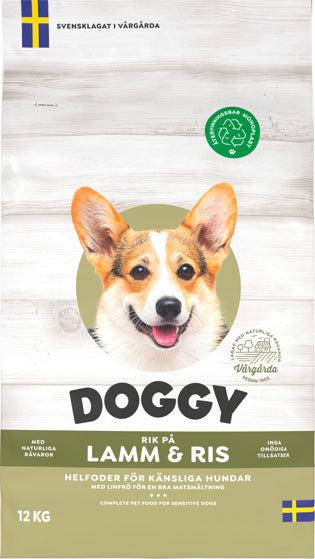 Lamm & Ris Torrfoder för hund 12kg