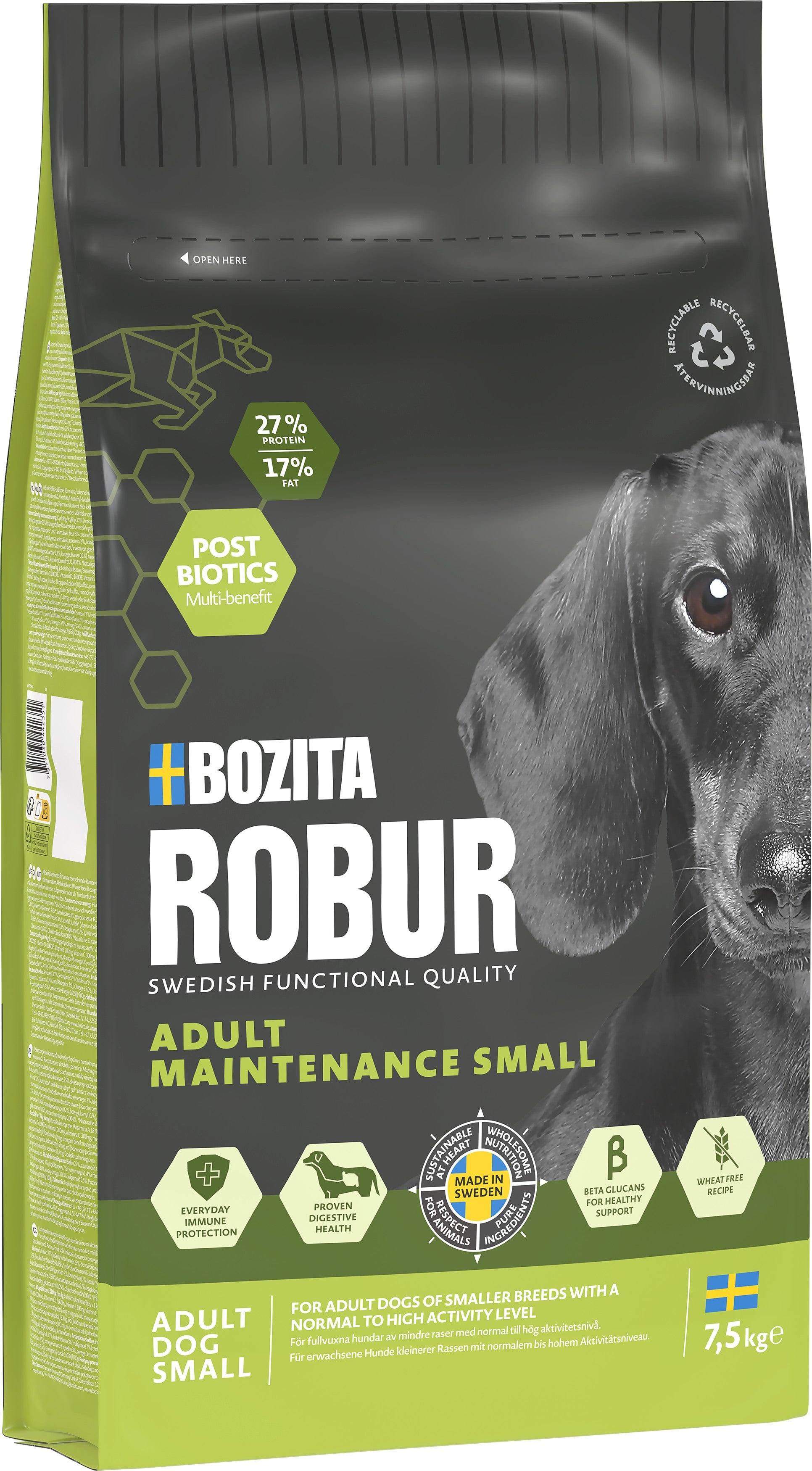 Bozita Robur Adult Maintenance Mini Hundfoder