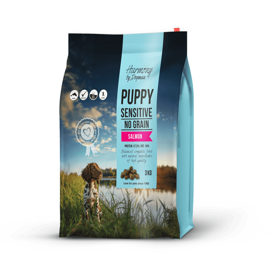 Harmony Puppy Sensitive Torrfoder för hund, Spannmålsfritt