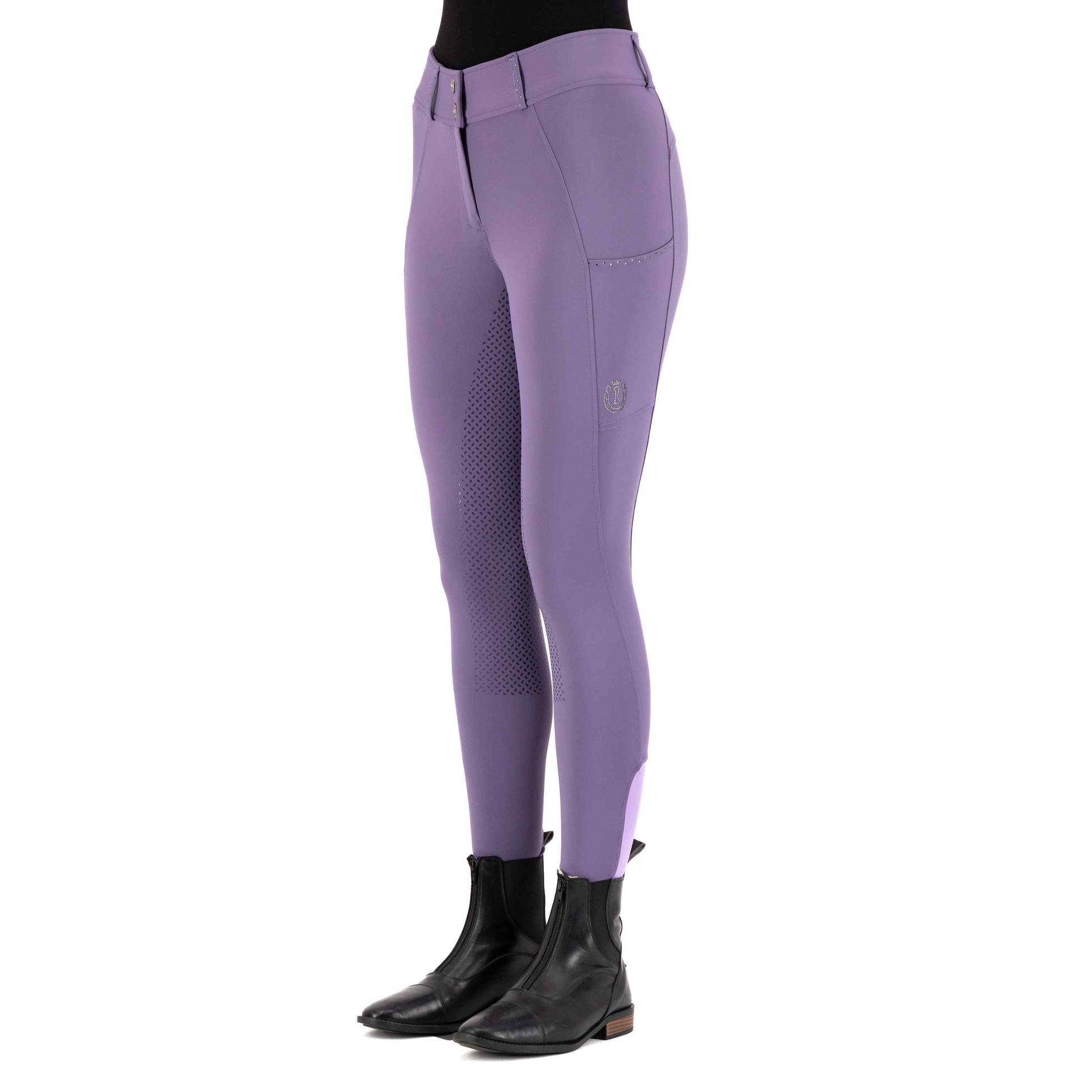 Riding breeches IRH-Bliss FullGrip - Amethist