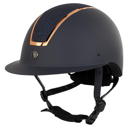 BR Riding Helmet Omega Painted Glitter