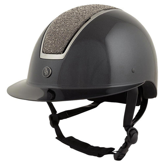 BR Riding Helmet Omega Glamourous Glossy