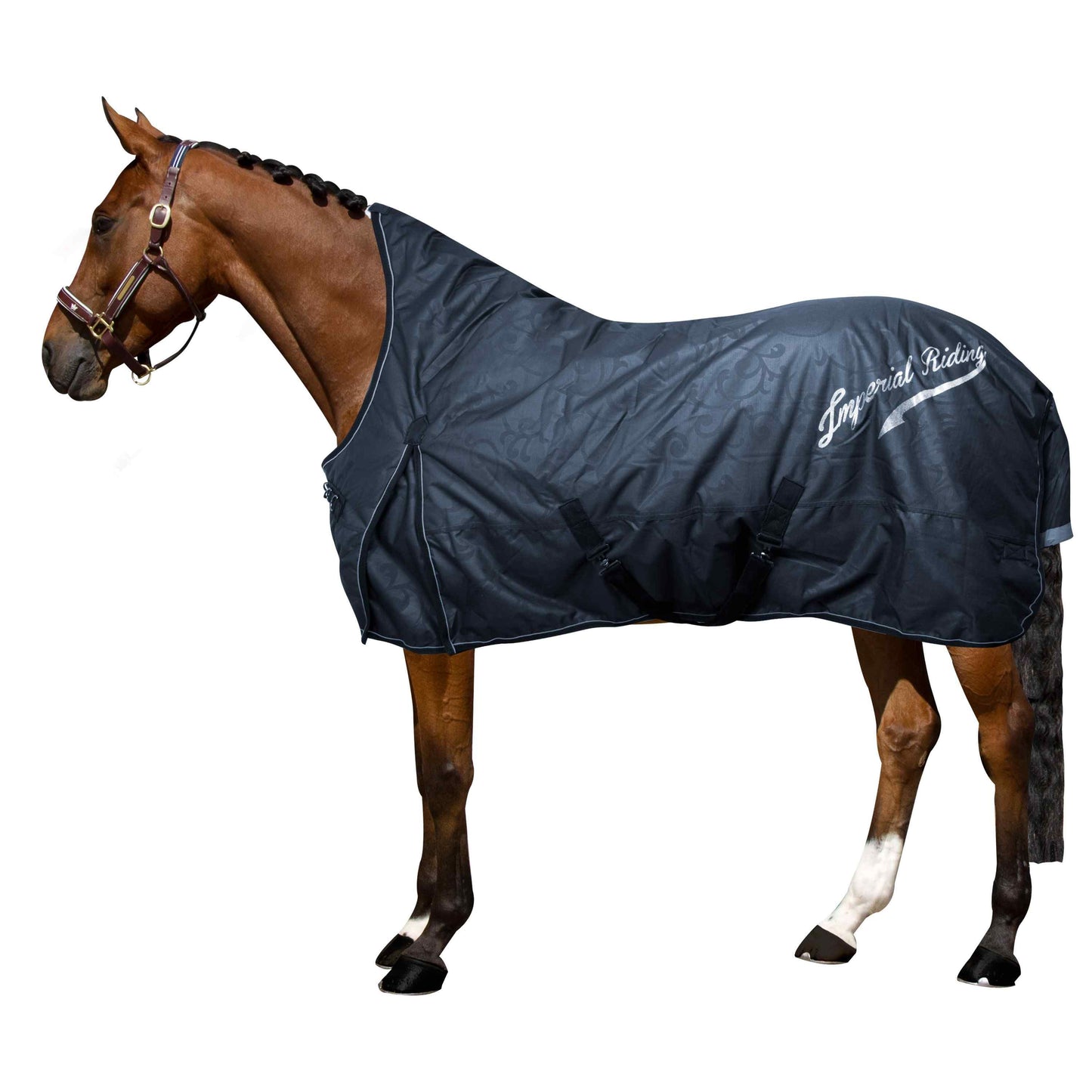 Utetäcke IRH Super-dry 0gr -Fleeceinsida, Halvhals - Navy, st 145