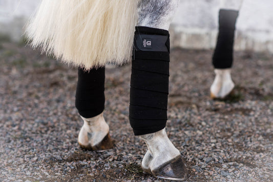 Benlindor Fleece Svart 3m