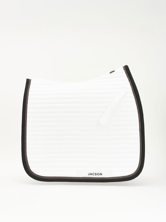 Karlskrona Schabrak Vit/Kontrast Dressyr