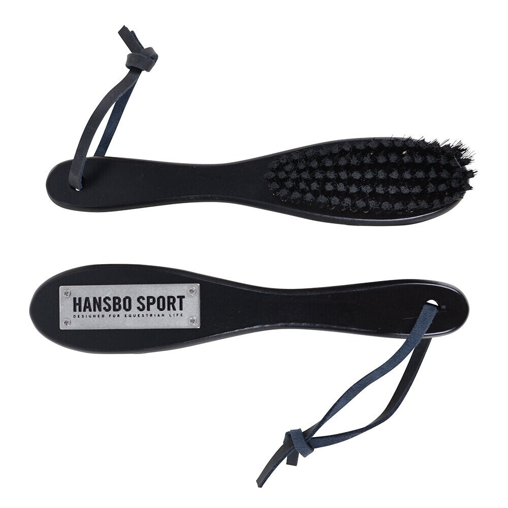 Hansbo Sport Pannborste i trä med handtag