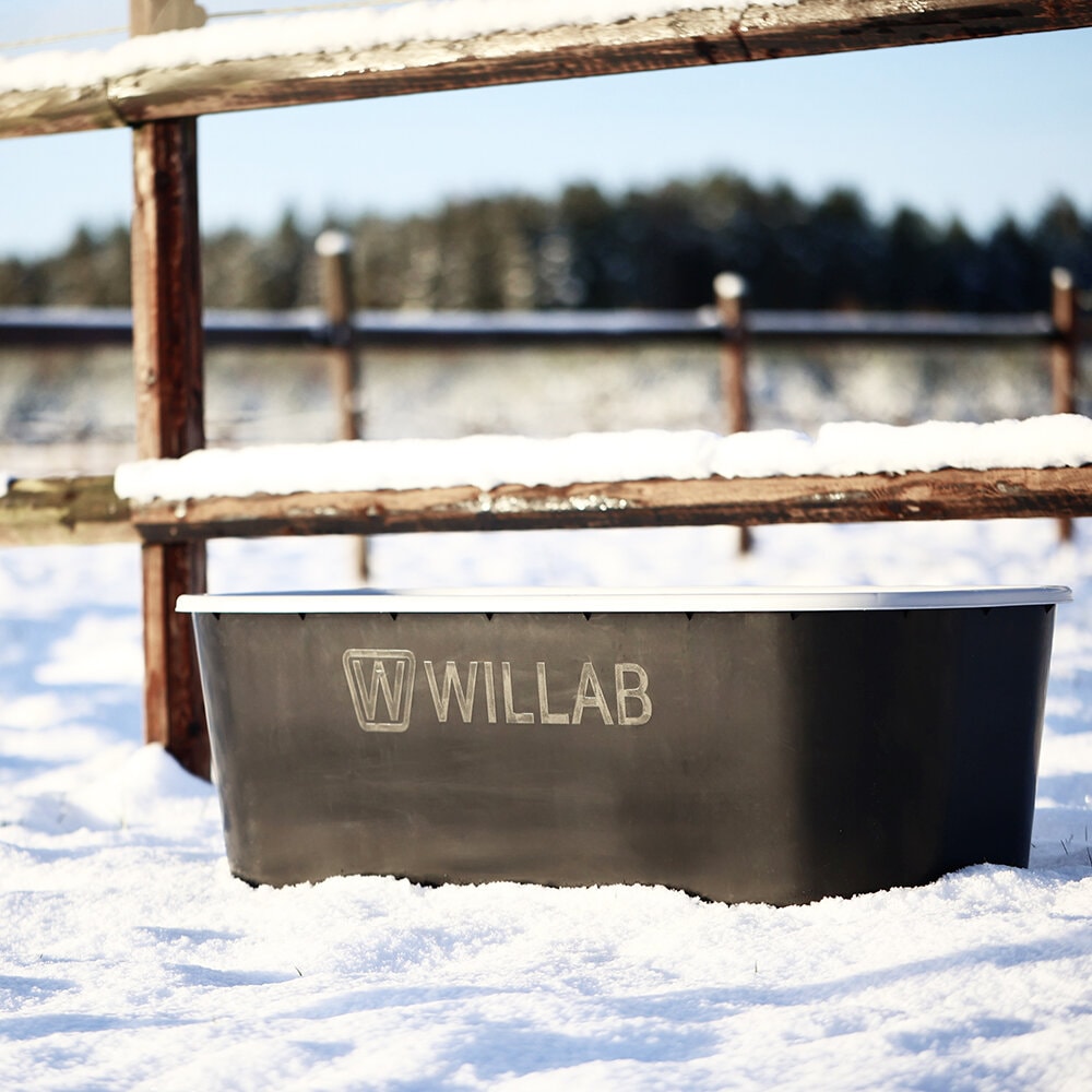 Värmebalja rektangulär 120L