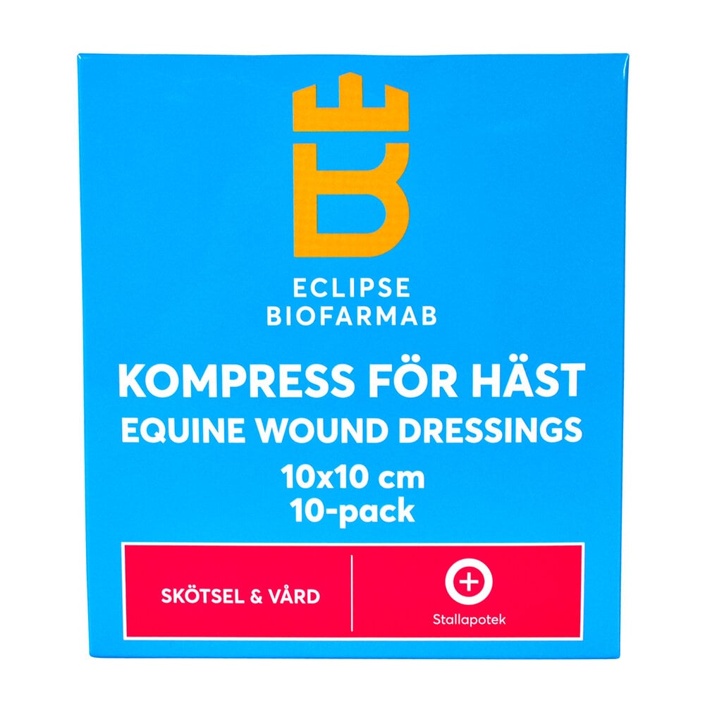 Kompress för djur 10x10 cm 10-pack