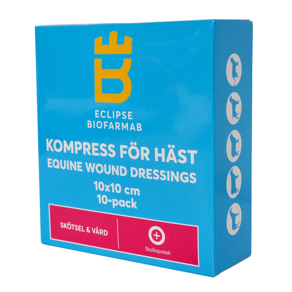 Kompress för djur 10x10 cm 10-pack