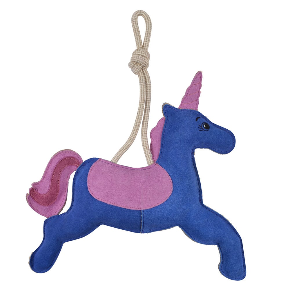 Hästleksak Enhörning i mocka