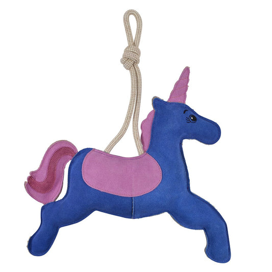 Hästleksak Enhörning i mocka