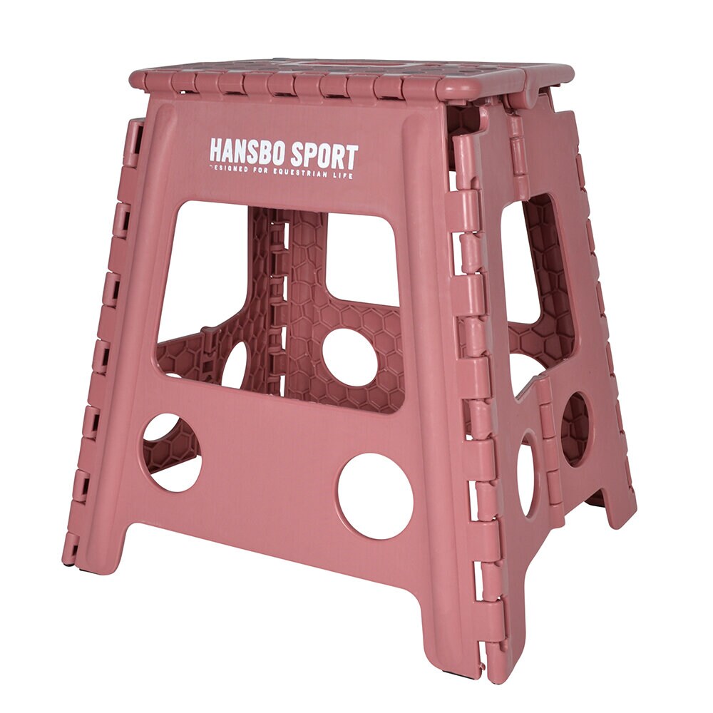 Hansbo Sport Stallpall Ihopfällbar Rosa