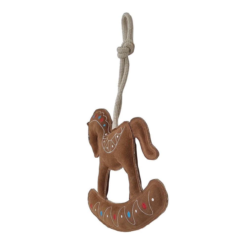 Hästleksak Pepparkakshäst i Mocka