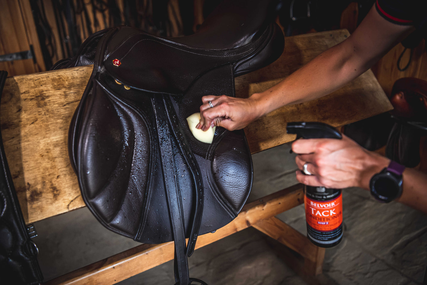 Carr & Day & Martin Belvoir Leather Duo Step 1 & 2 - Presentförpackning