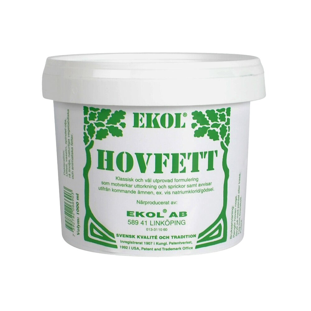 Ekol Vegetabiliskt hovfett