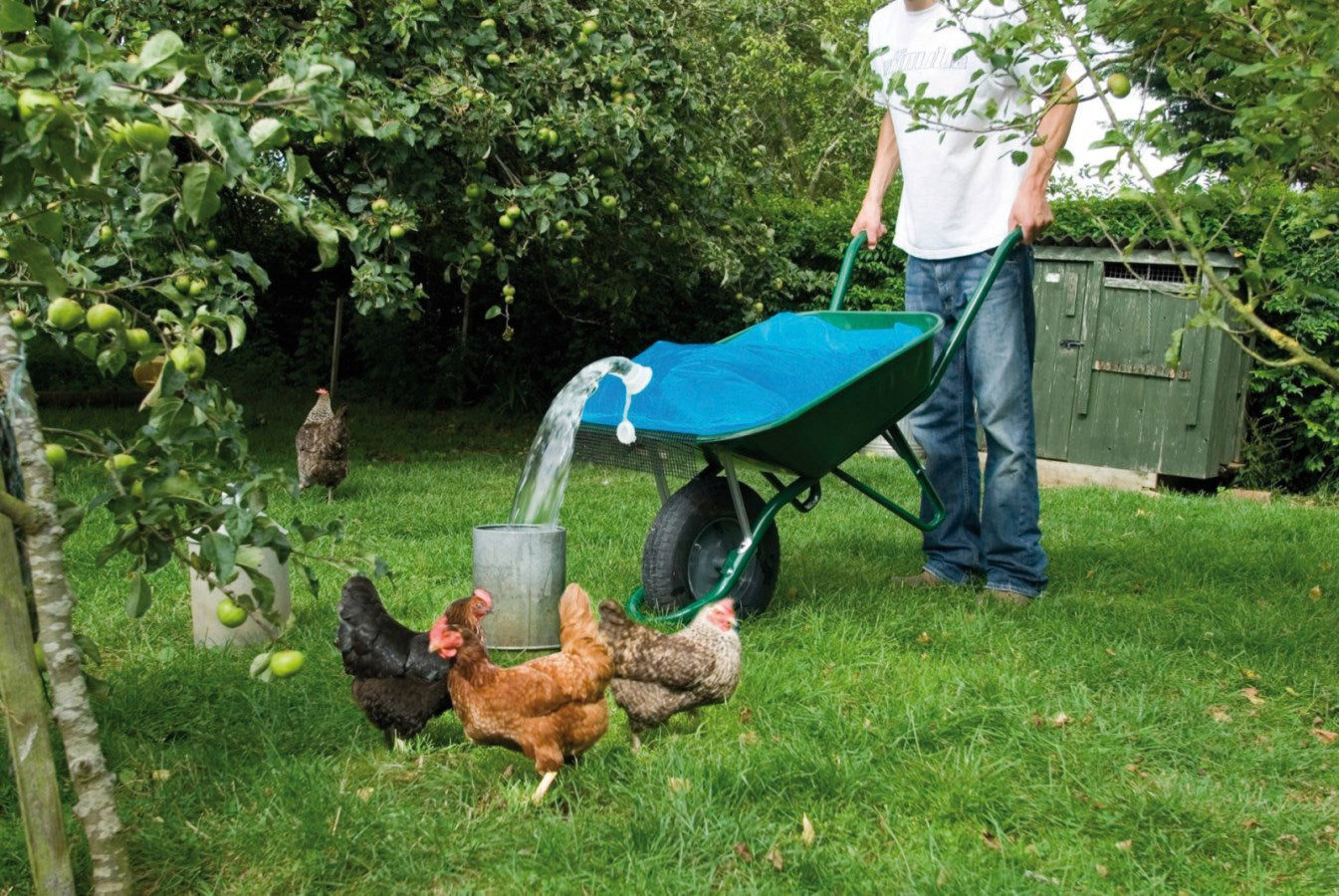 Kerbl Water Container for Wheelbarrow H2GoBag