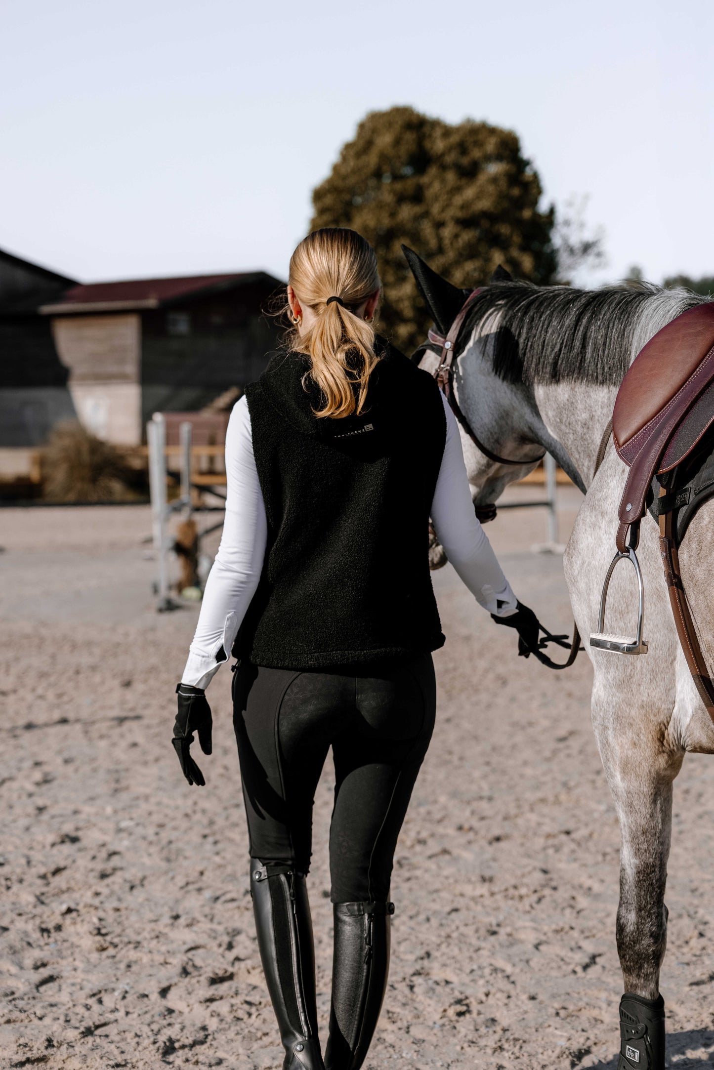 EQUITHÈME Heated Valery Värmeväst i fleece