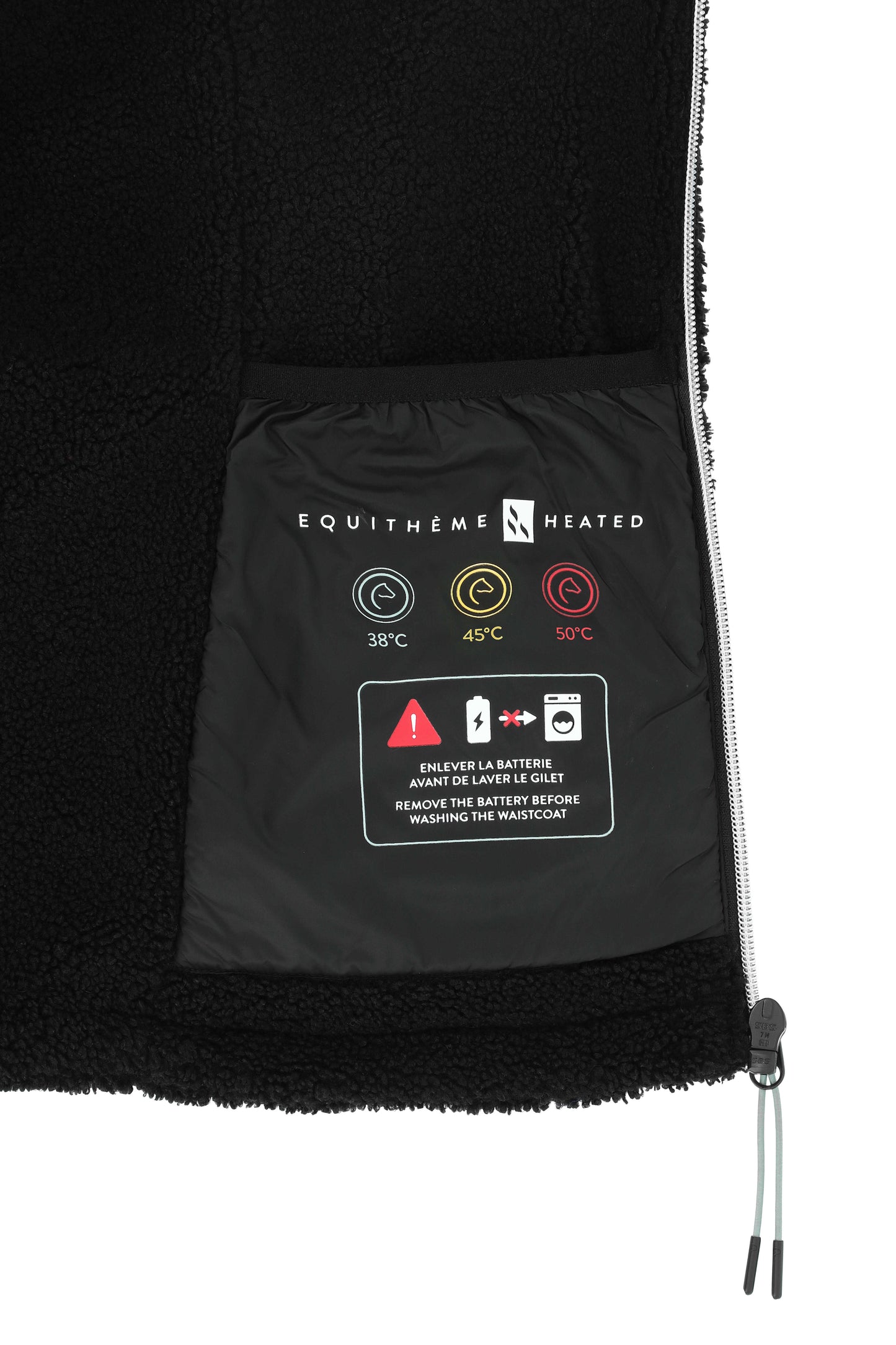 EQUITHÈME Heated Valery Värmeväst i fleece