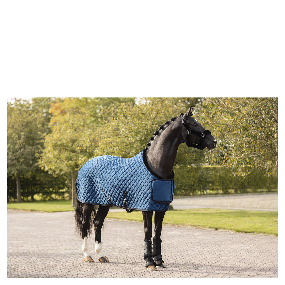 ANKY Velvet ATB23011 Showtäcke 350 g, Mörk marinblå – på häst