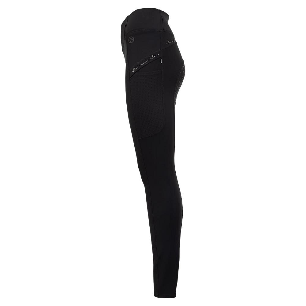 ANKY® Ridtights Tregging Exposure Silicone Full Seat, Svarta