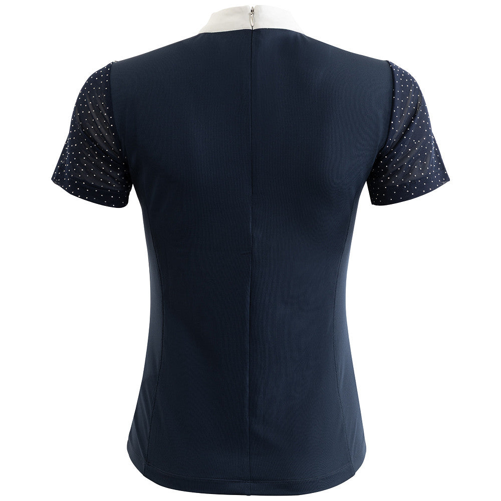 ANKY Prosperous C-Wear ATP26201 Kortärmad tävlingströja, Marinblå – bakifrån