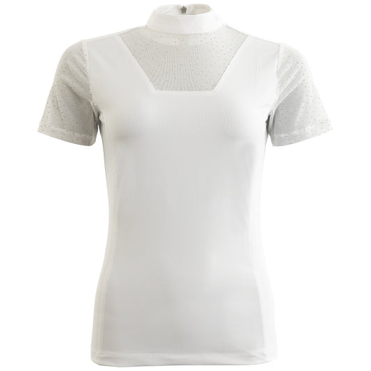ANKY Prosperous C-Wear ATP26201 Kortärmad tävlingströja, Vit – framifrån