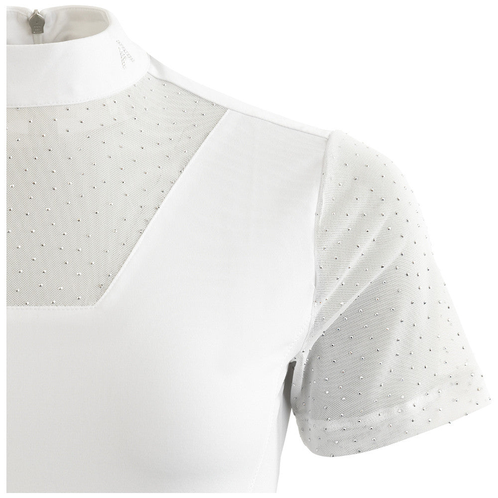 ANKY Prosperous C-Wear ATP26201 Kortärmad tävlingströja, Vit – detalj