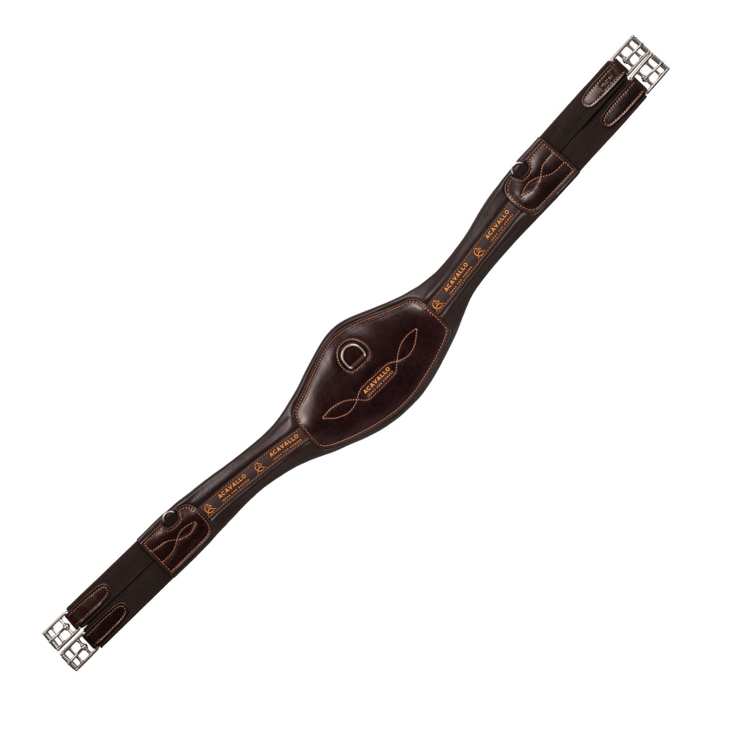 Acavallo Anatomical jumping girth leather