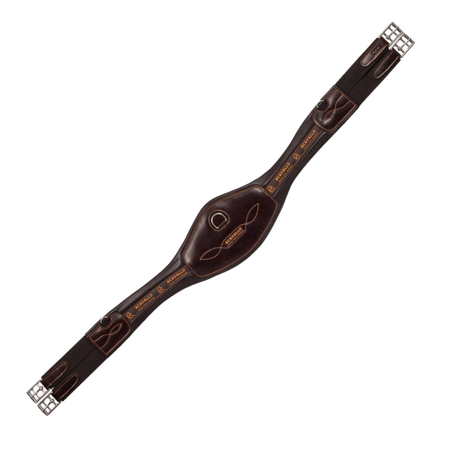 Acavallo Anatomical jumping girth leather