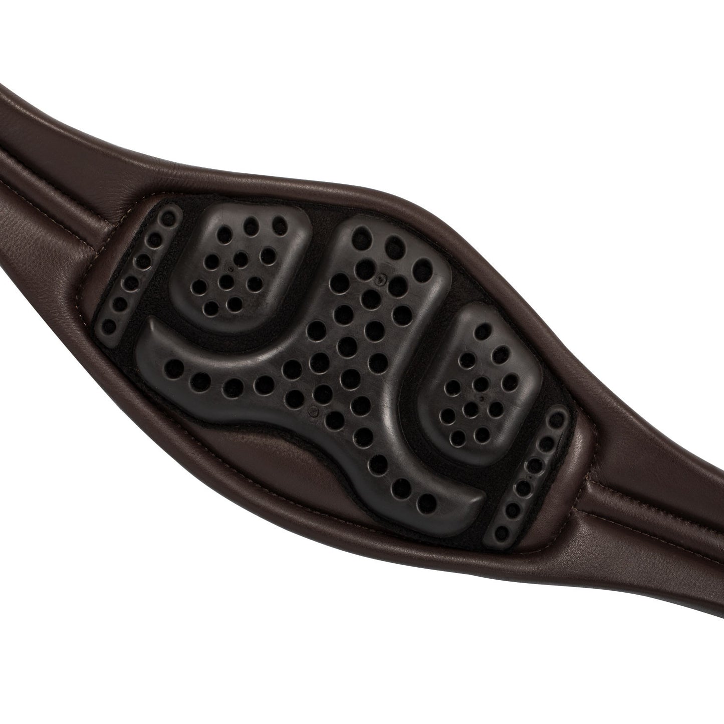 Acavallo Anatomisk Hoppgjord i läder, Brun