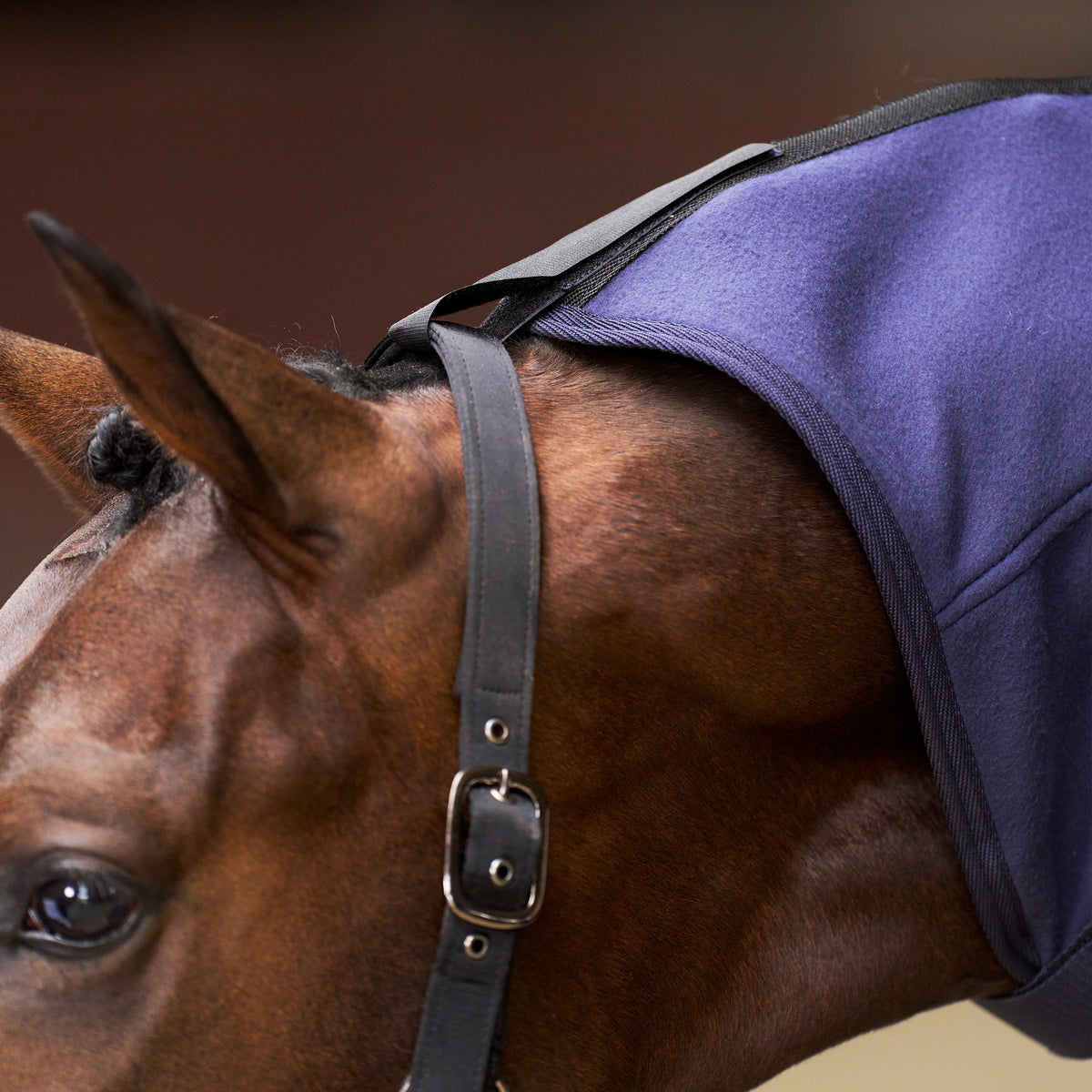 Imperial Riding IRHFundamental Fleecetäcke med hals, Navy