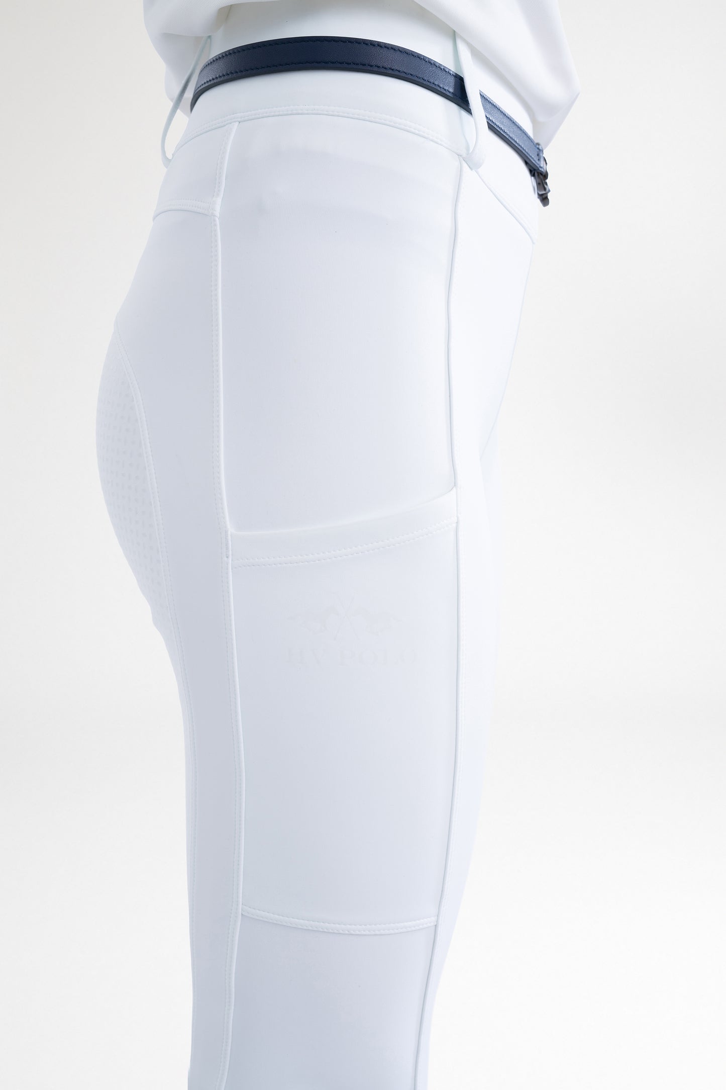 HVPolo Ridtights HVP Favourite FullGrip, Svarta & Vita