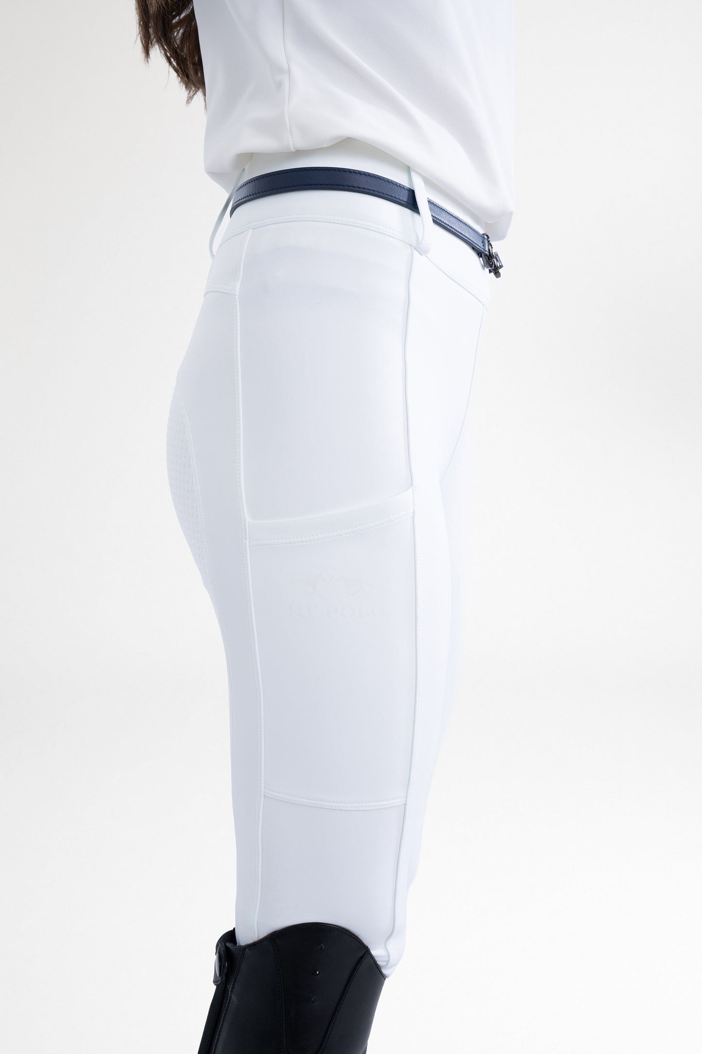HVPolo Ridtights HVP Favourite FullGrip, Svarta & Vita