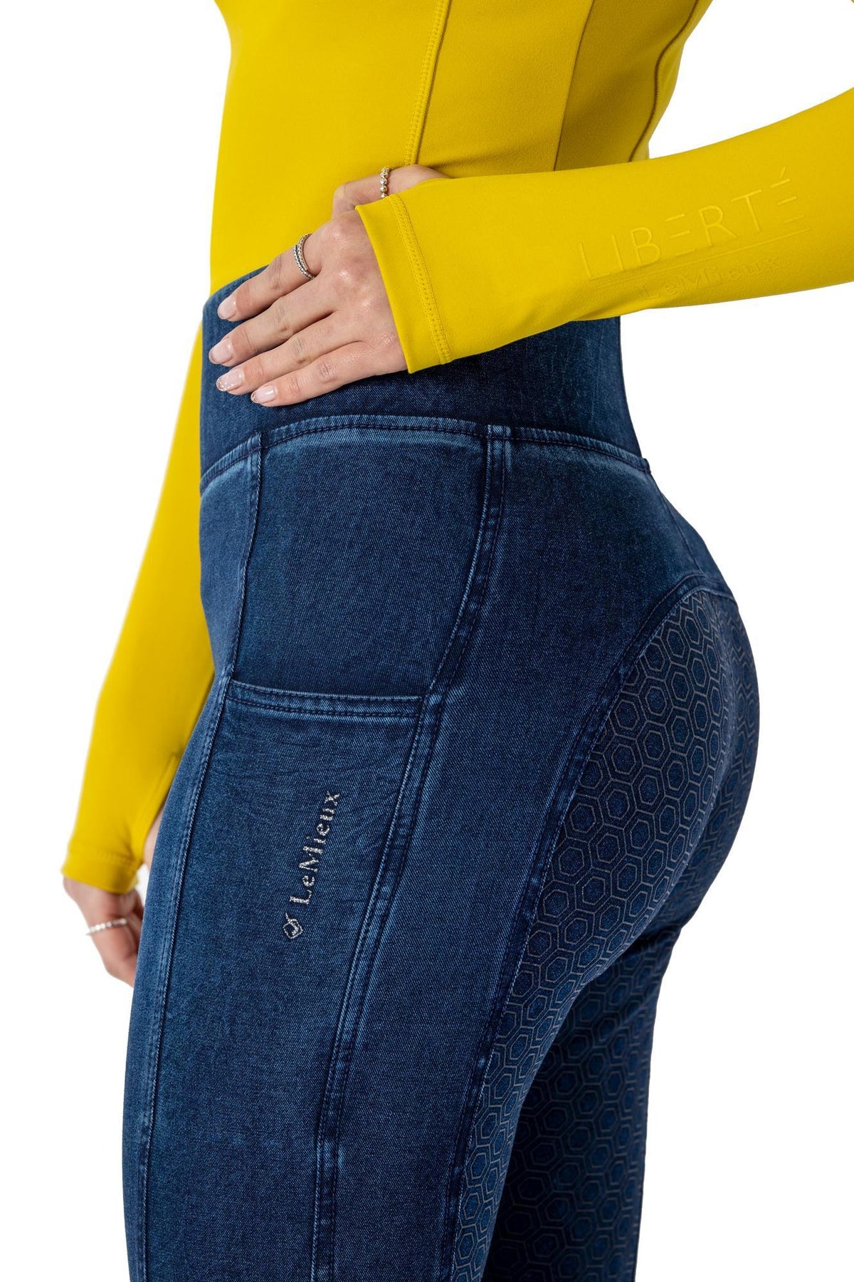 LeMieux Navy Denim pull ons