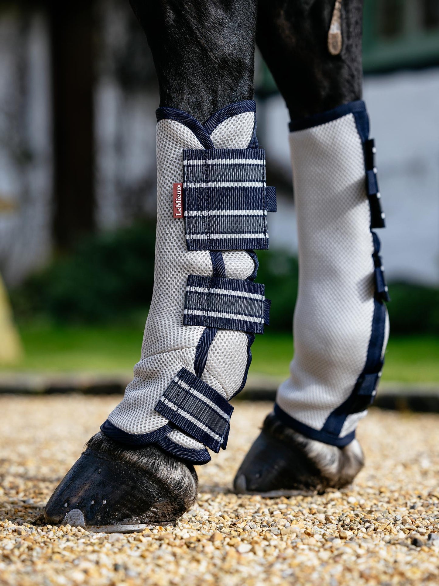 LeMieux CORE Arika Mesh Fly Boots Navy