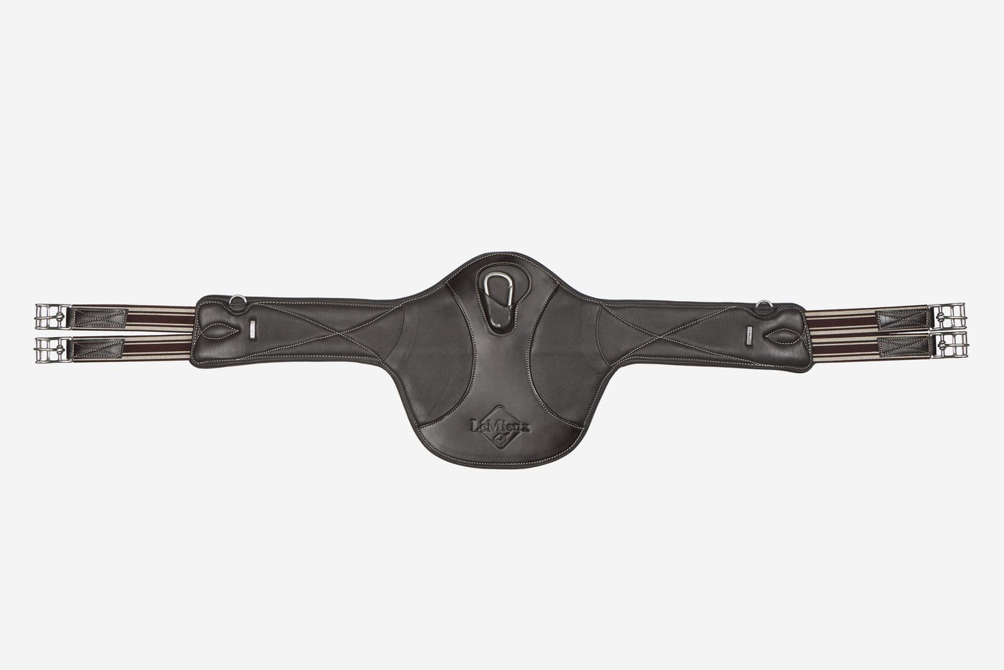 LM Arika Contoured Long Stud Girth Brun