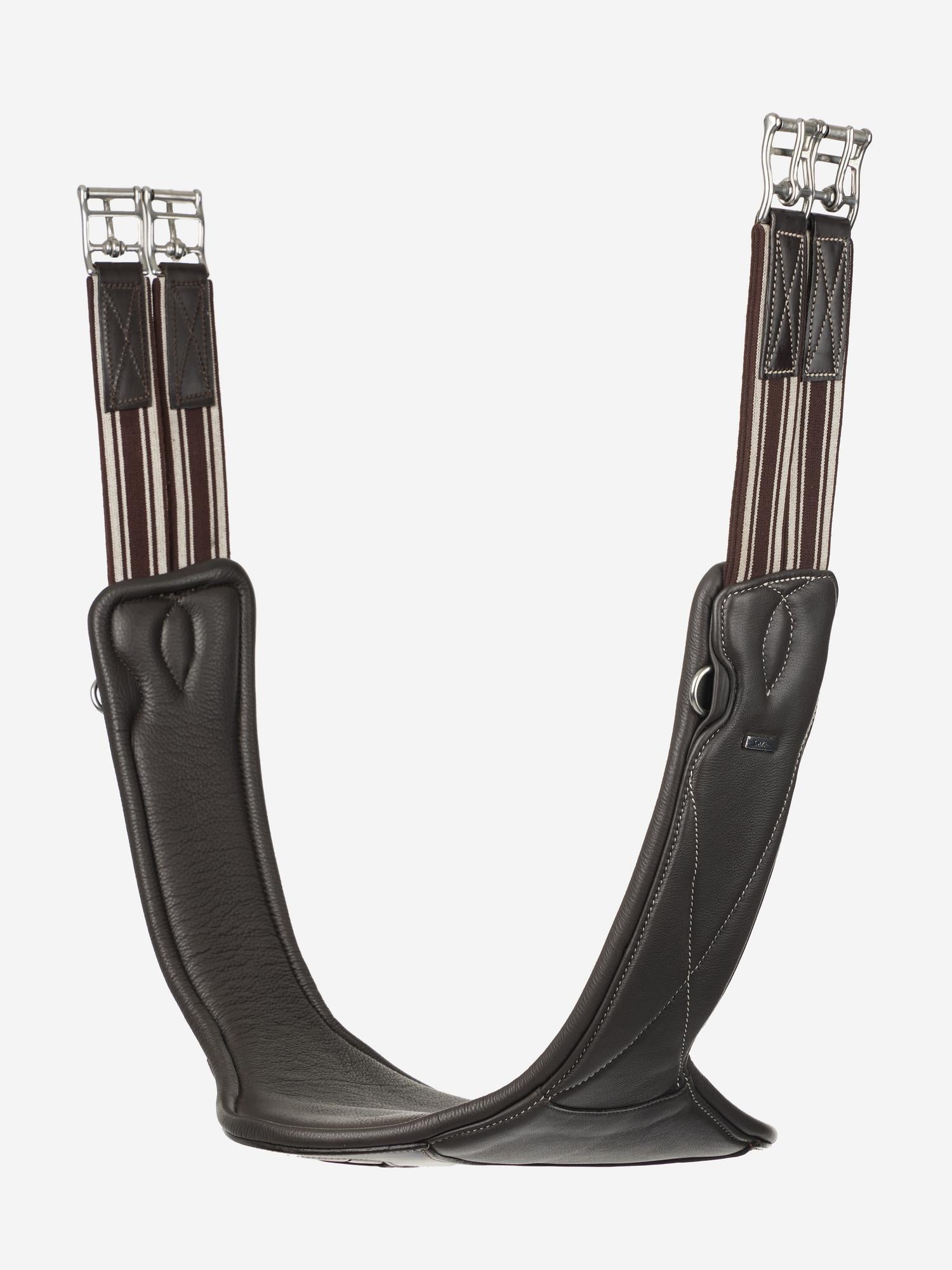 LM Arika Contoured Long Stud Girth Brun
