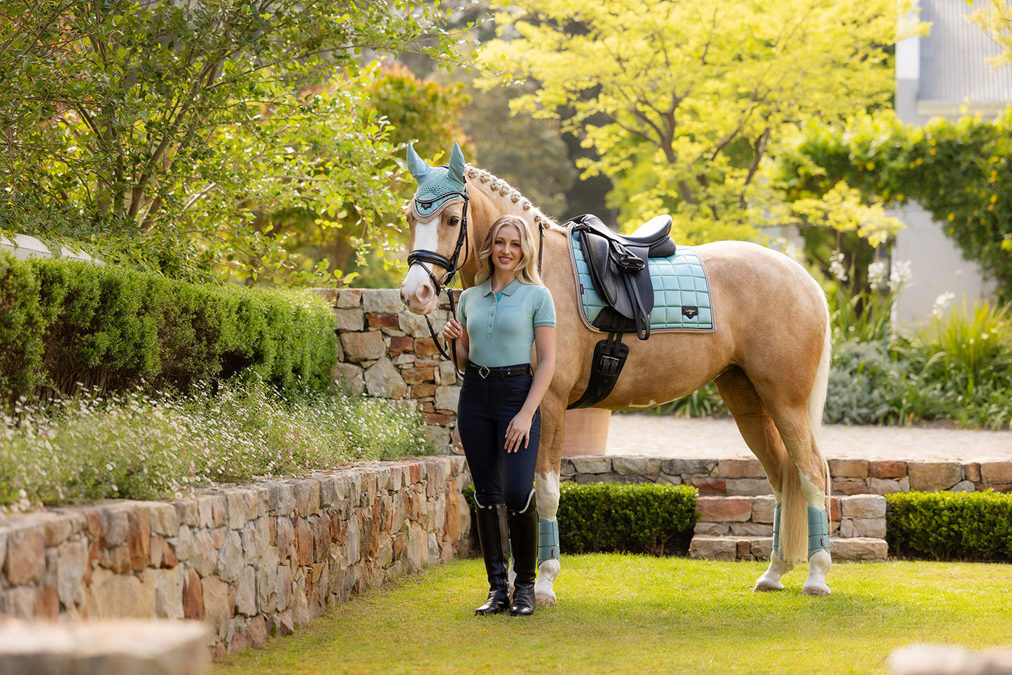 SS25 Loire Classic Dressyr Square Aqua