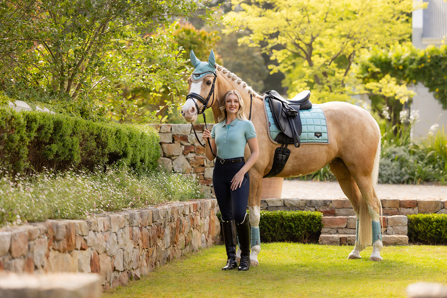 SS25 Loire Classic Dressyr Square Aqua