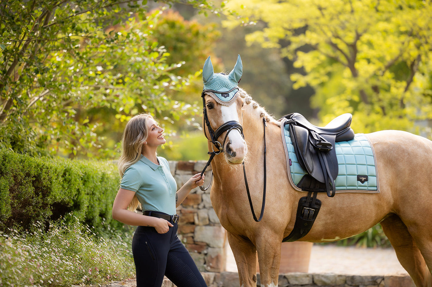 SS25 Loire Classic Dressyr Square Aqua