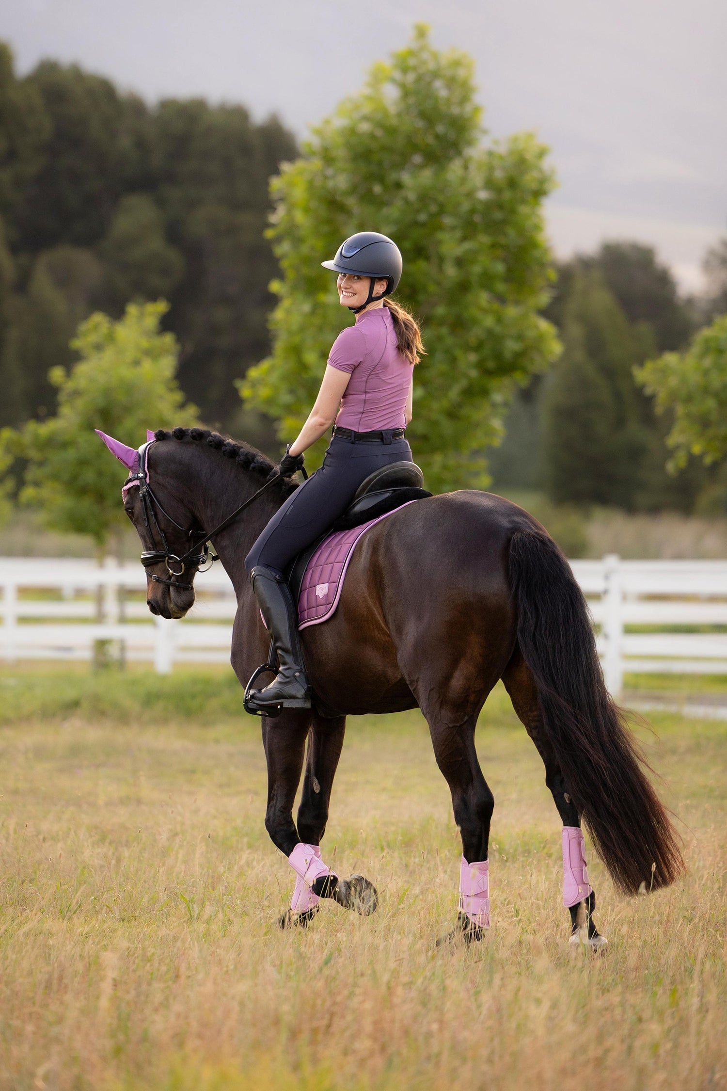 Loire SS26 Loire Classic Dressage Square Mallow