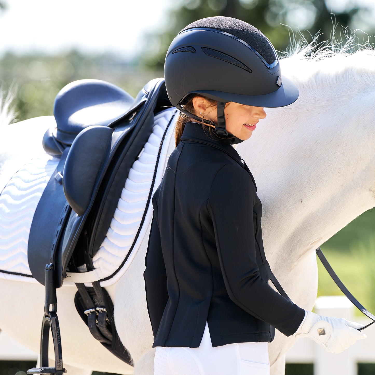 Imperial Riding Kavaj Junior IRHBasic, Svart