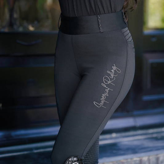 Imperial Riding Ridtights IRHComfi Sparks, Svarta