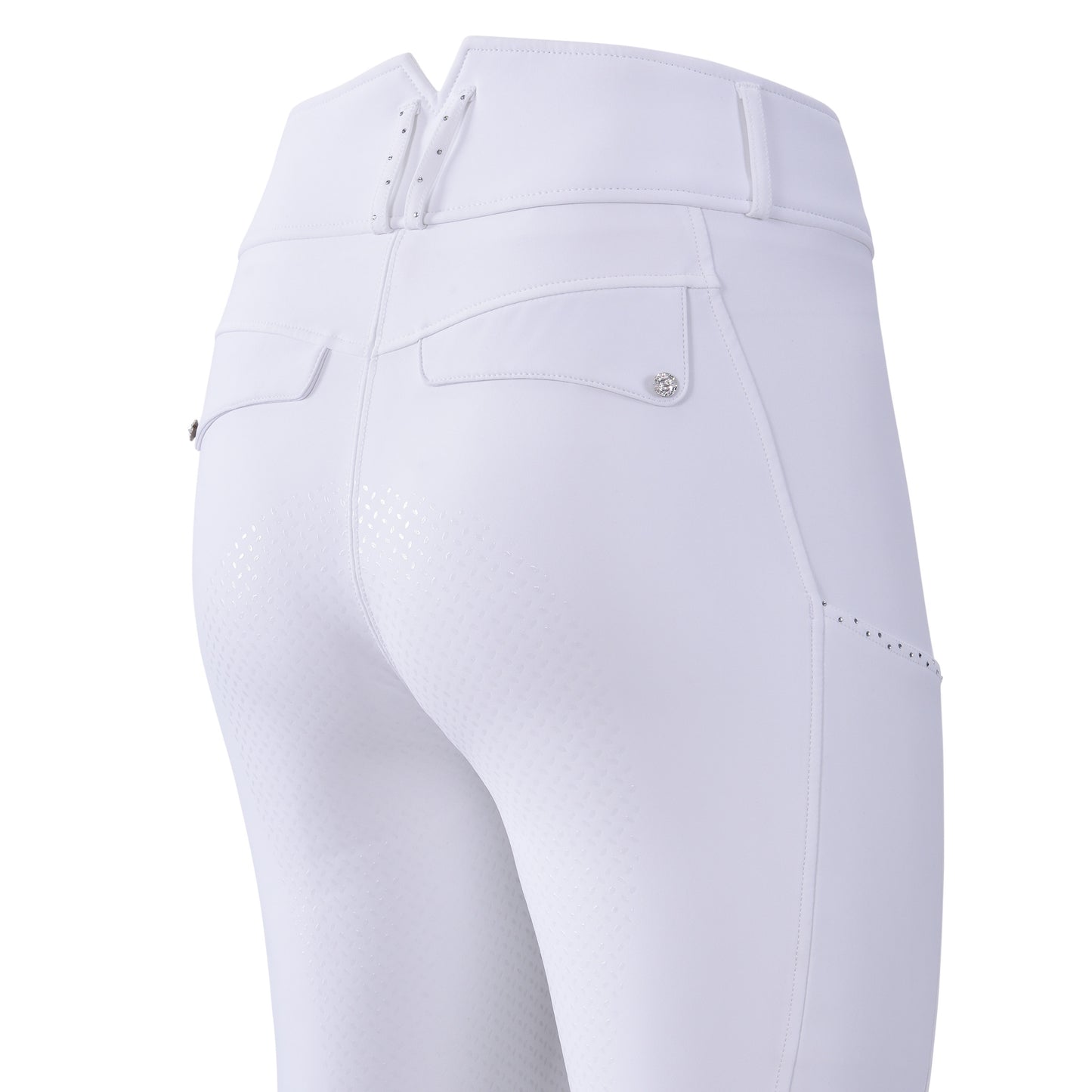 Imperial Riding Bliss FullGrip, Helskodd ridbyxa, Vita